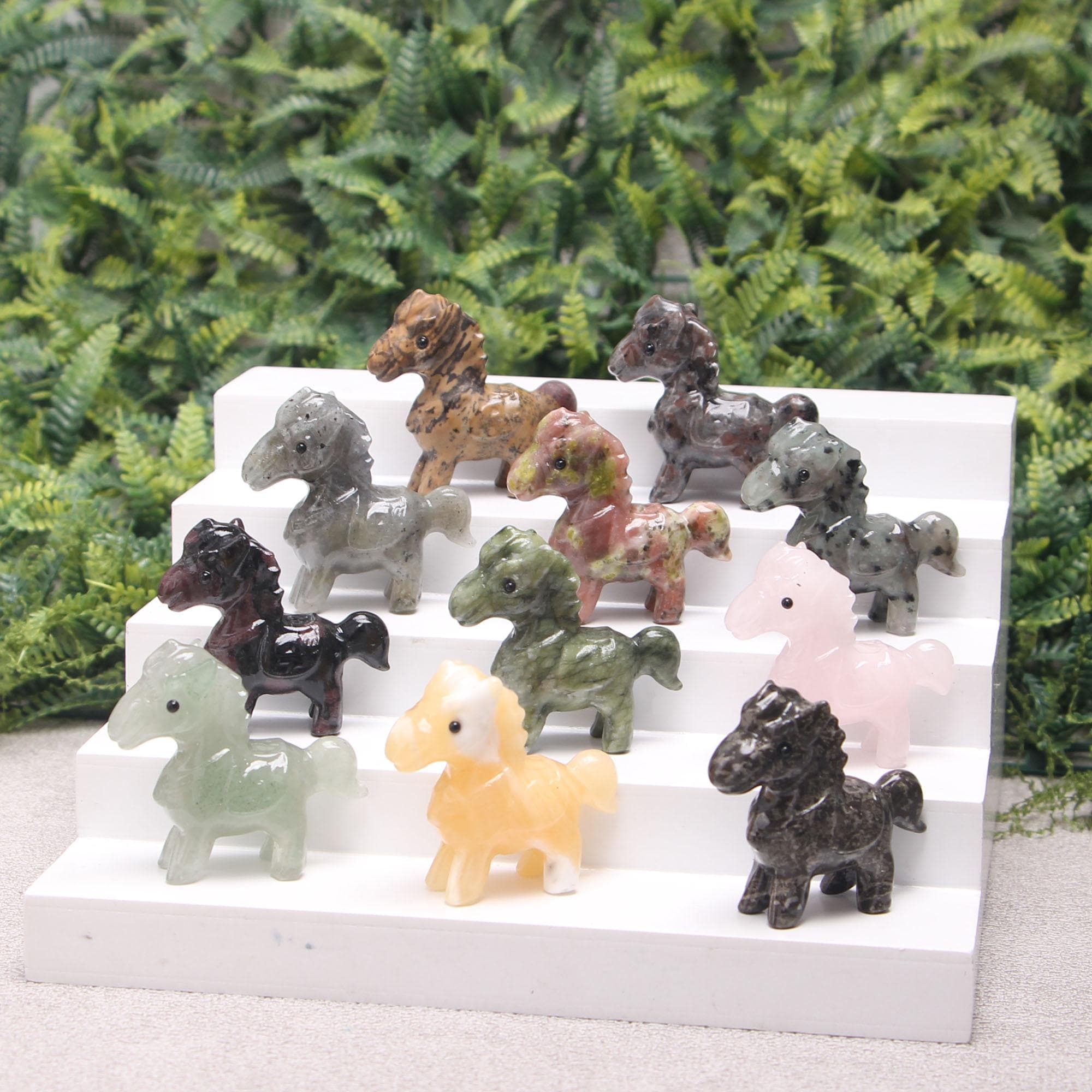 石の馬の置物 - Etsy 日本