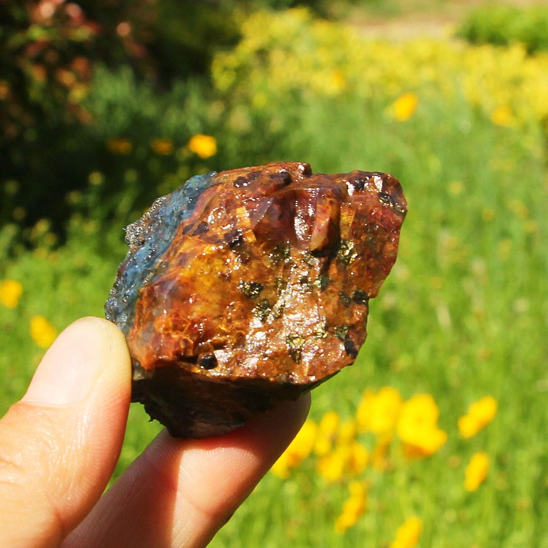 Peperite Stone Pietersite Raw Pyrite Tempest Stone Crystal Natural Pietersite Slab ...
