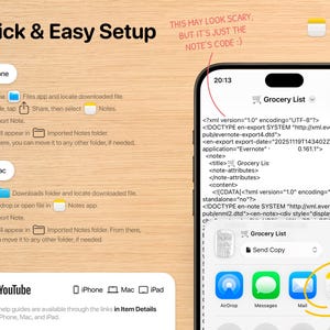 Mall för meditationsplanering – Morgon Kvällsyoga Apple Notes Mindfulness för iPhone, iPad och Mac bild 10