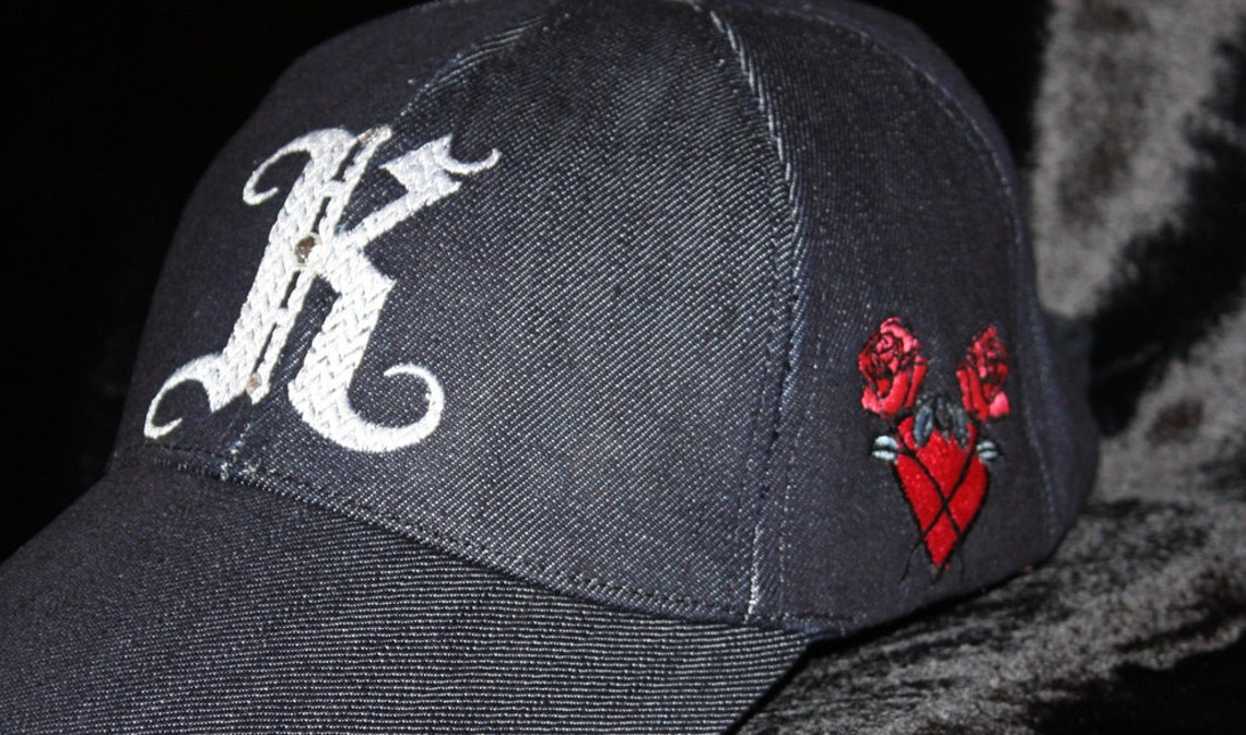 Adult Logo Baseball Hat in Light Denim