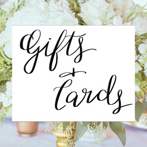 Hand Lettering Table Sign