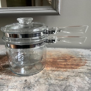 Pyrex Double Boiler - Etsy