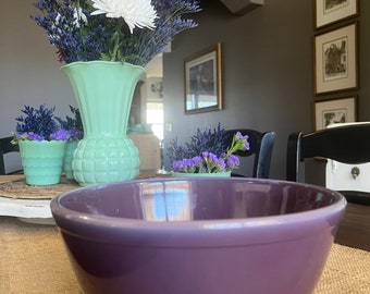Beautiful Mosser Purple Mixing Bowl 9”