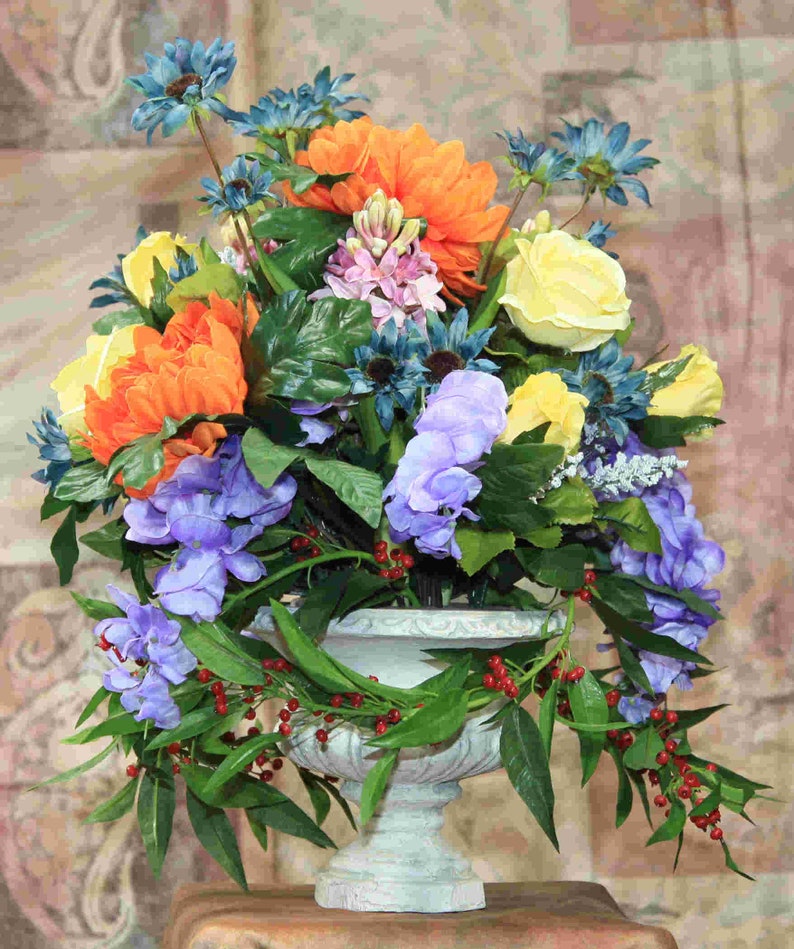 Download Norwegian Forest Cat Custom Artificial Victorian Floral Color | Etsy