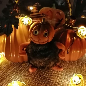 Puppe Kürbis Kürbis Troll Eine Fabelhafte Puppe Mit Etsy
