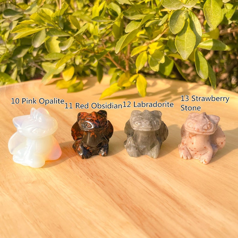 22 Choice 1.2 Mini Crystal Carved Toothless Dragon Statue,Healing Quartz Cute Dragon Home Decor,Gemstone Animal Mineral Specimen Collection image 5