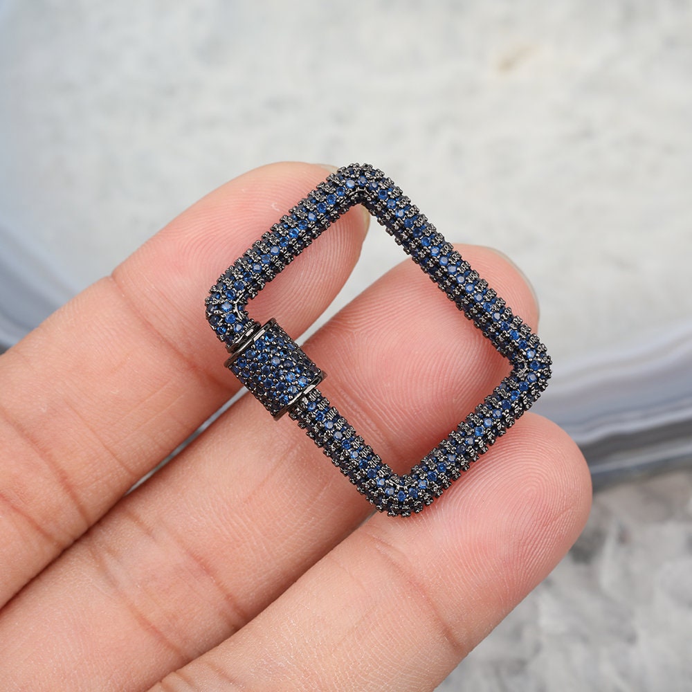 15pcs 21x28mm Rectangle Clasps Charms for Jewelry Etsy