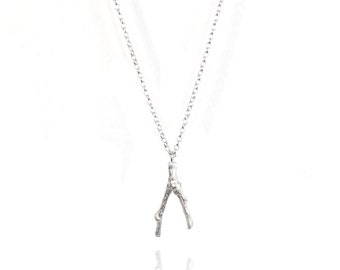 Silver Twig Necklace Small (SOLD OUT)