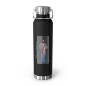 Divine Mercy Copper Vacuum Insulated Bottle, 22oz
