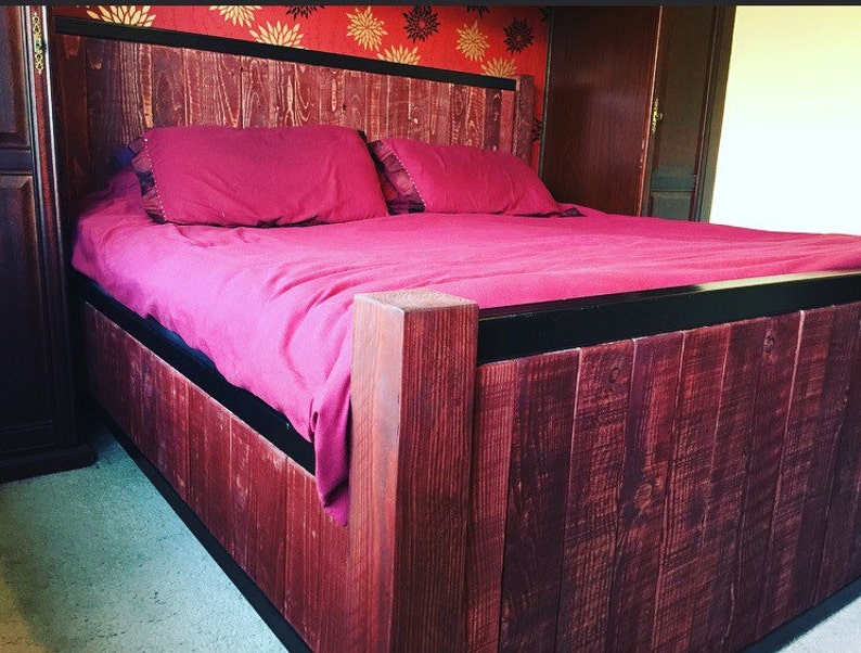 Handmade Custom Bed Etsy