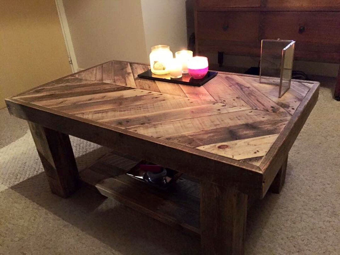Handmade Reclaimed Coffee Table - Etsy