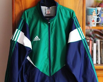 adidas green jacket