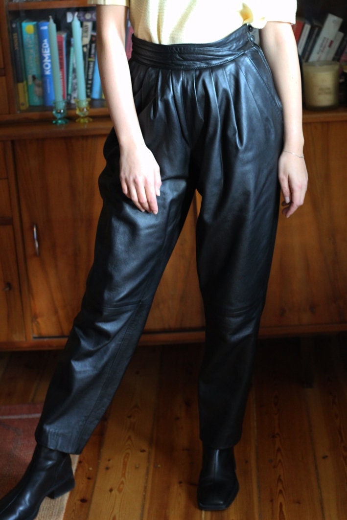 再入荷 80s ALL THE WAY Leather Monkey Pant - ワークパンツ/カーゴパンツ