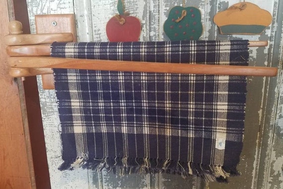 Wooden swing arm towel rack sale