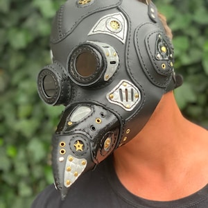 Steampunk Bionic PlagueDoctor Mask