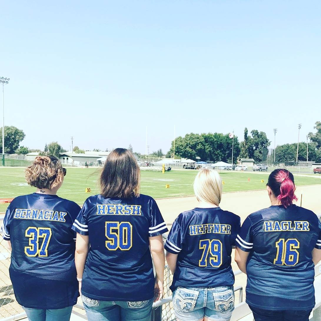 Personalized Football Jersey Etsy