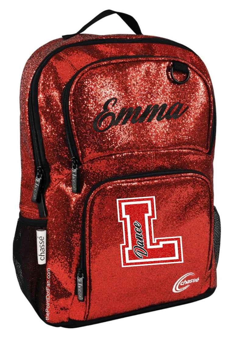 Cheer & Dance Team Glitter Backpacks Etsy