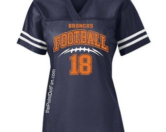 Personalized Football Mom Jersey