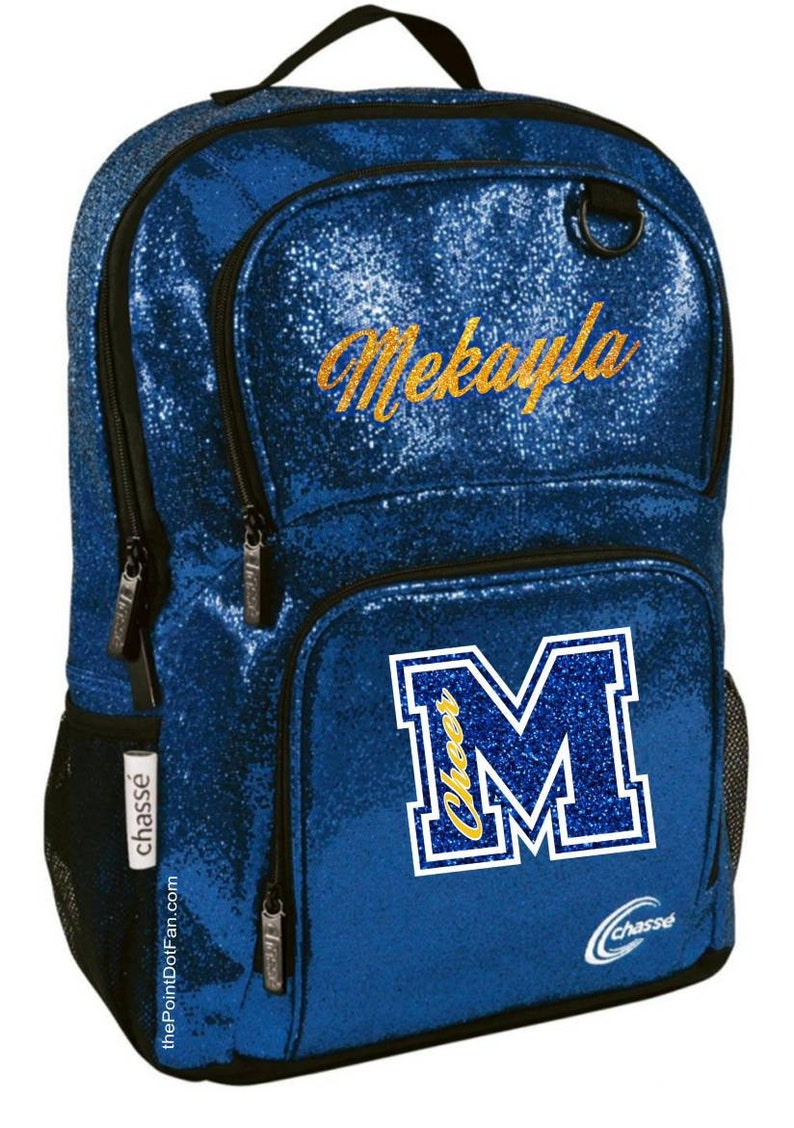Cheer & Dance Team Glitter Backpacks Etsy