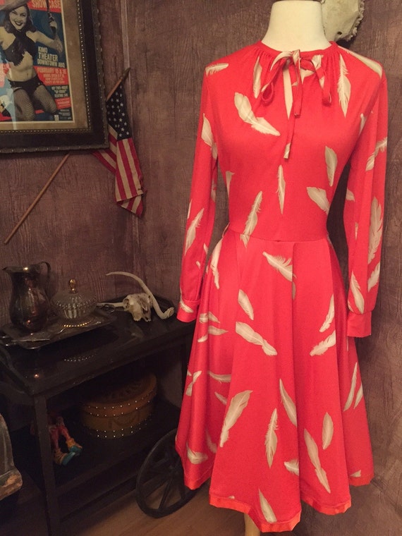 Vintage western salmon pink denim vestStuddedMedium