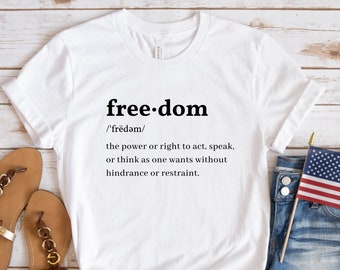 Freedom Tshirt, Mandate Freedom, Think For Yourself, Free Thinker, American Shirt, My Body My Choice