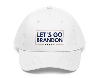 Let's Go Brandon Hat, FJB, Embroidered Baseball Cap, Trucker Hat