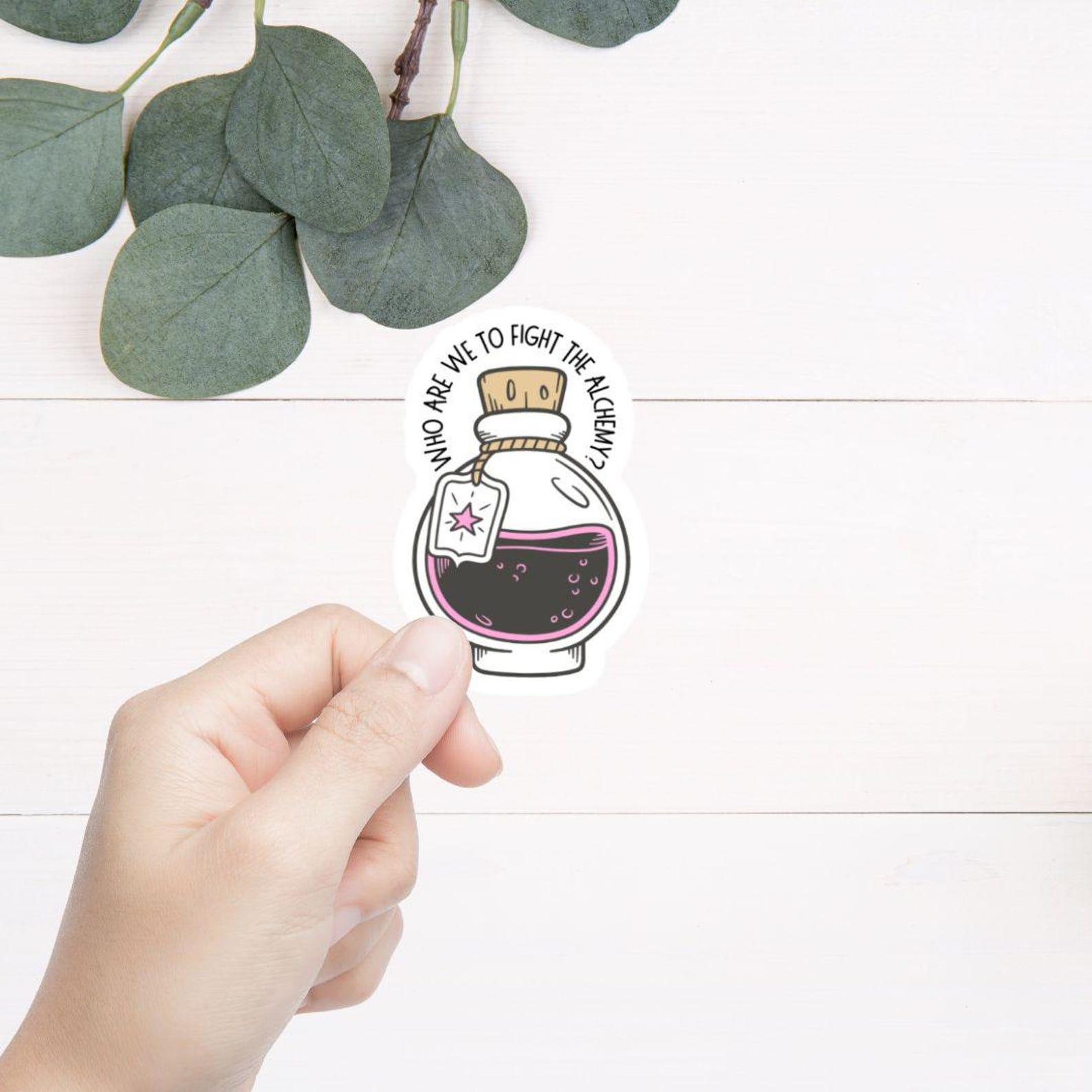 The Alchemy Taylor Swift Lyrics Waterproof Sticker Etsy