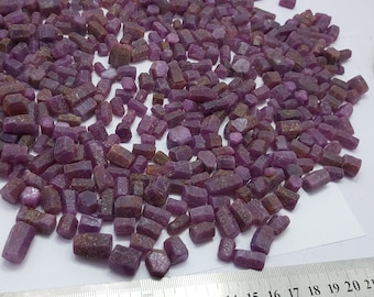 Madagascar Ruby Crystal Pendant, Raw Ruby, 1000 gram Lot