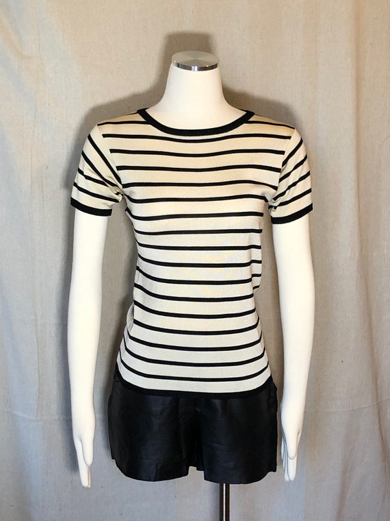 90s Company Ellen Tracy Striped Top XS / S