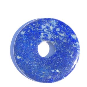 Lapis lazuli donut pendant 40/50mm image 3