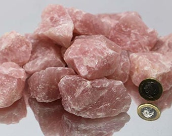 10Kg of Large Rose Quartz Rough Chunks Free Next Day Delivery!!!!