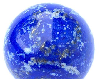 Deep blue Lapis Lazuli Sphere 46mm Madani Quality AAA 188grams