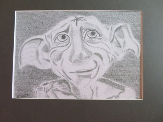 Dobby (Harry Potter fan art study sketching) — Steemit