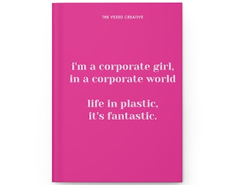 Corporate Girl  |  Hardcover Journal Matte