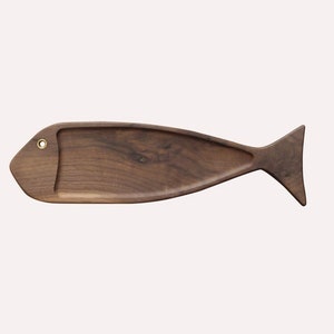 Perfect Cheese Serving Platter Wooden Cheese Board Fish - Etsy
