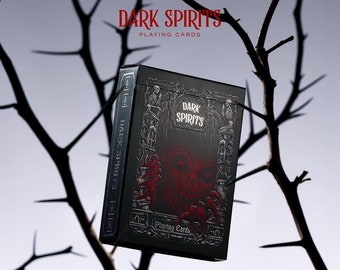 Dark Spirits Playing Cards, Poker Cards, Deck of Cards