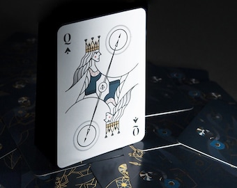 The Unique Historic Playing Cards - Poker 54 Playing Cards - Waterproof Deck of Cards - Use for Party and Game