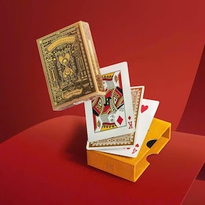 Collezione di carte uniche, carte da gioco Champion, collezione di mazzi di design, carte da poker, collezione di carte da gioco Visionary