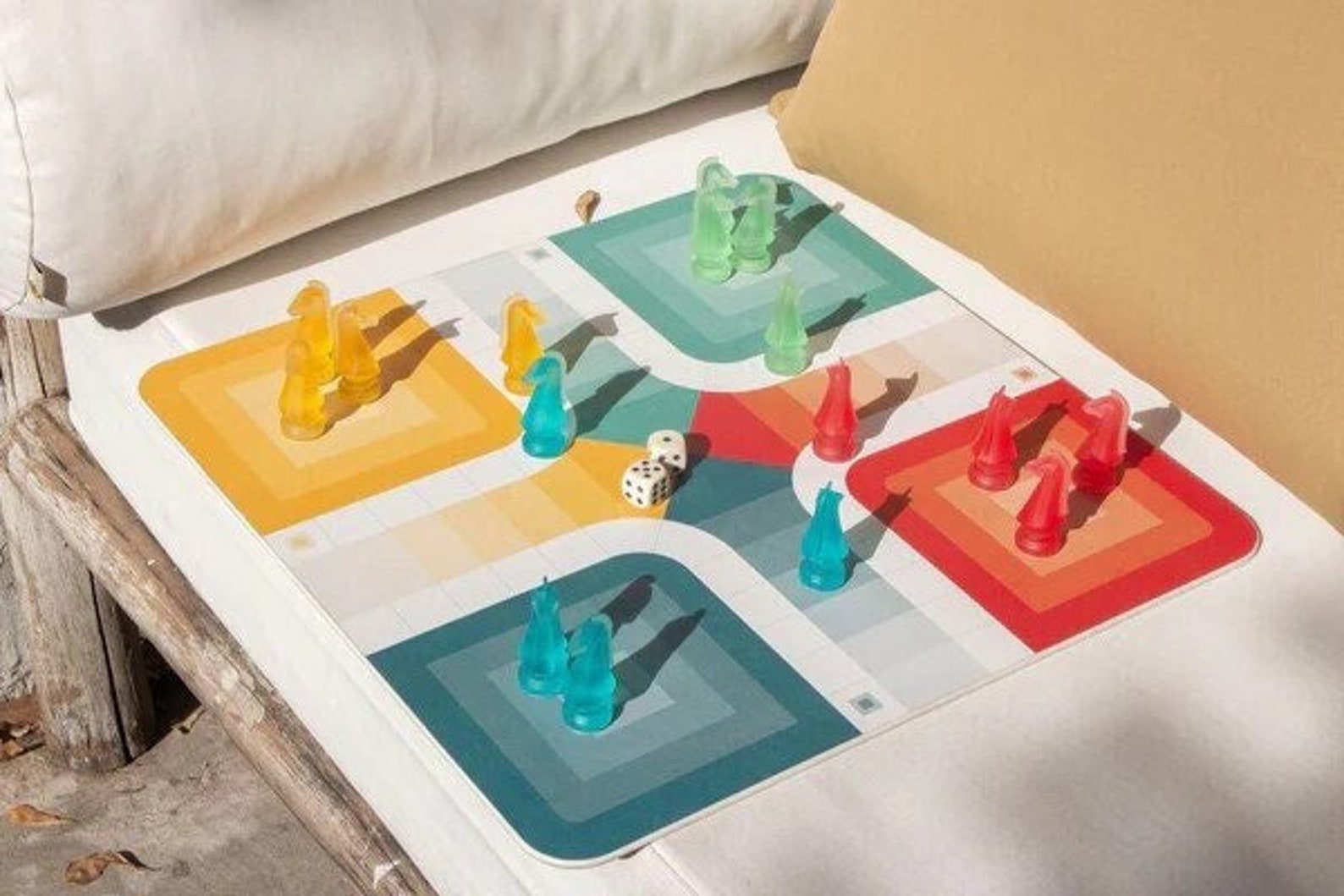 Personalized Ludo Board Game Premium Ludo Game Lumina - Etsy