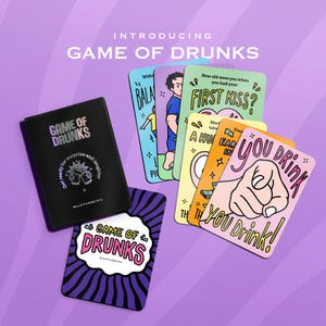 Jogo de cartas de bêbados - Noite de jogos em família - Jogo de cartas de bêbados - Jogo de bebida para festa - Diversão durante a noite Antes de mais nada, saúde!