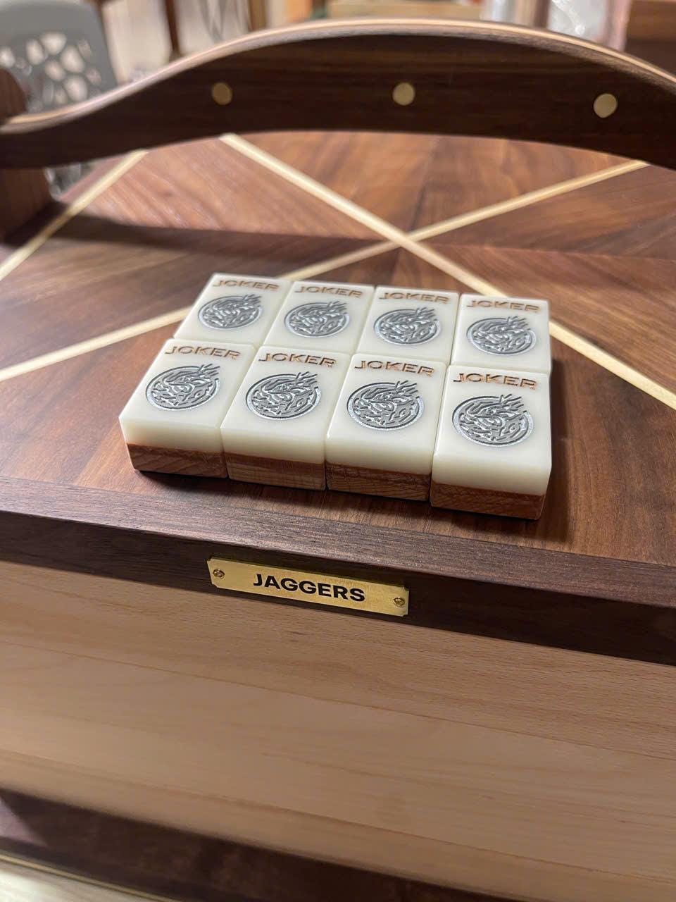 高級麻雀セット、プレミアムな伝統的な麻雀セット、ジョーカータイル