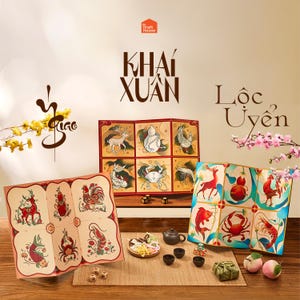Vietnamese Bau Cua Tom Ca - Gourd-Crab-Shrimp-Fish Game - Lucky Game - Bau Cua Tet - Hoo Hey How - Chinese New Year - Family Game
