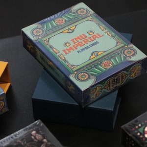 Mesa de juego Inu Imperia - Mesa de cartas - Gatos comunistas - Naipes impermeables - Cartas de póker