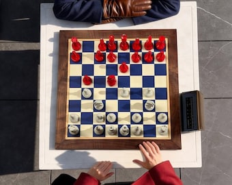 Karim Rashid Y2K Chess Set: Rare 2001 Modernist Design, Sculptural