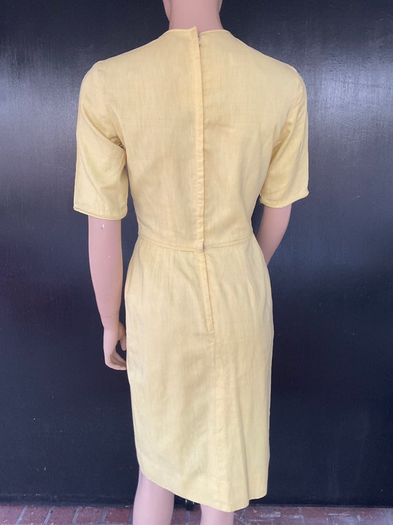 1960s yellow Pixie dress - image 3