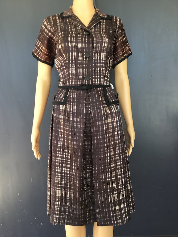 1950s Toni Todd shirtwaist dress