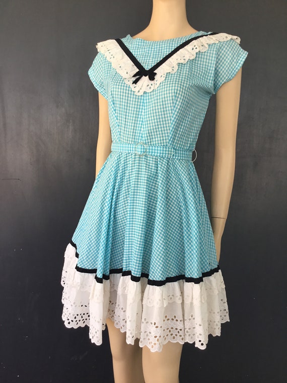 Vintage Pete Bettina square dance dress