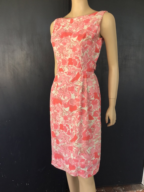 1960s floral dress