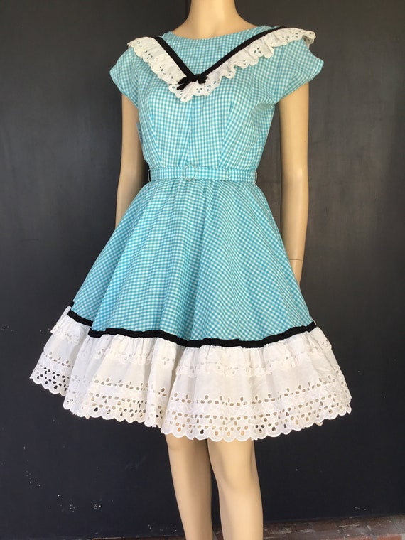 Vintage Pete Bettina square dance dress