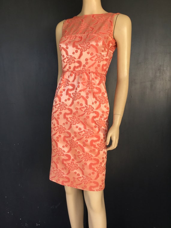 1960s light coral Trés Gay dress